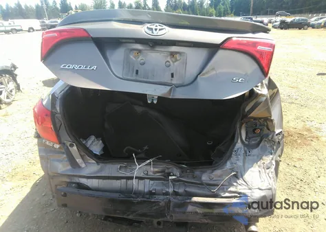 2017 Toyota Corolla Se from USA, damaged, VIN 2T1BURHE3HC813738